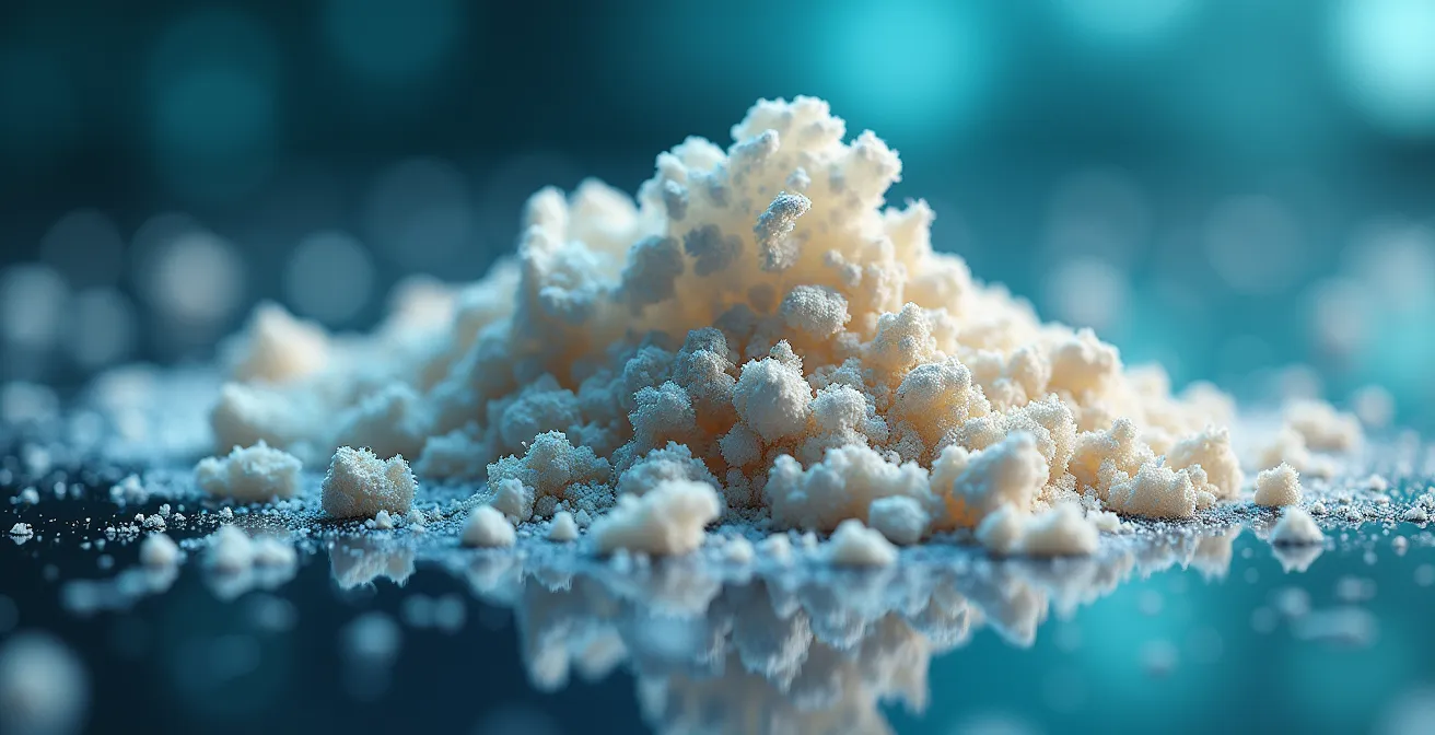 Analyse microscopique détaillée d'une substance